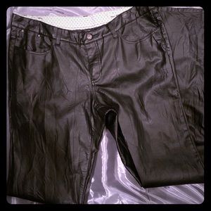 Vegan PU Straight Leg Euro Designer Chore 12, TALL